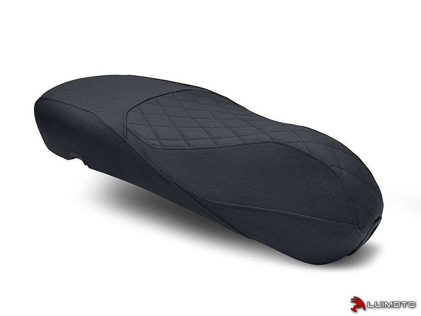 LUIMOTO (Cenno) Rider Seat Covers for the Vespa Electtrica / Primavera / Sprint / 50 / 125 / 150 (2014+) LUIMOTO (Cenno) Rider Seat Covers for the Vespa Electtrica / Primavera / Sprint / 50 / 125 / 150 (2014+)
